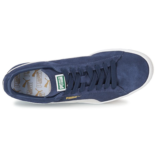 Puma - SUEDE CLASSIC + - Bleu / Blanc
