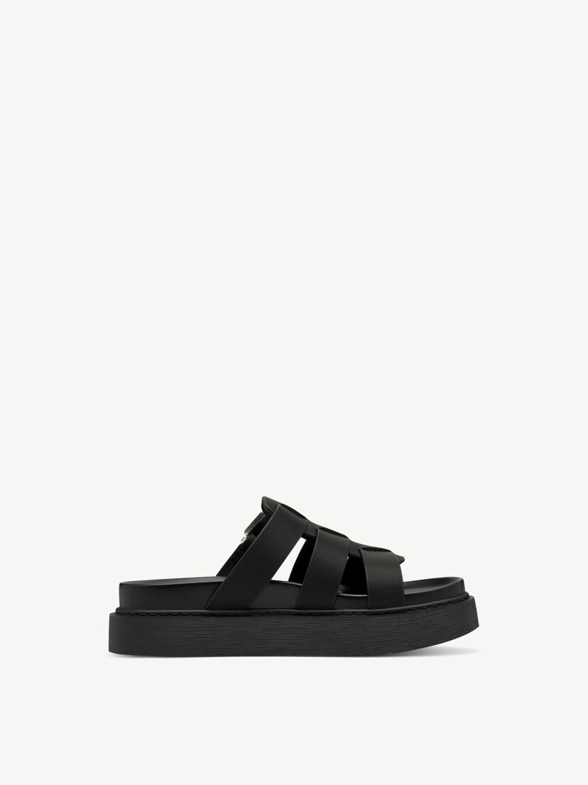 Slipper - zwart