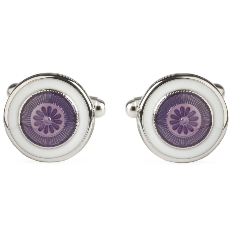 Boutons de manchette, Brummel violet