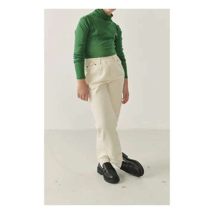 American Vintage Pantalon 5 Poches  | Ecru