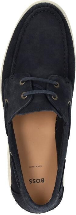 Boss Lage Sneakers Titanium Runn Trainers Dark Blue