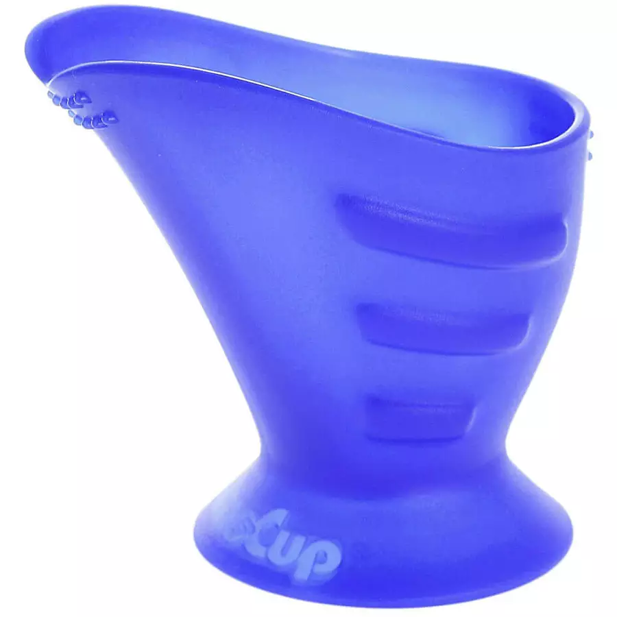 Hoppediz Trinklernbecher CamoCup blau