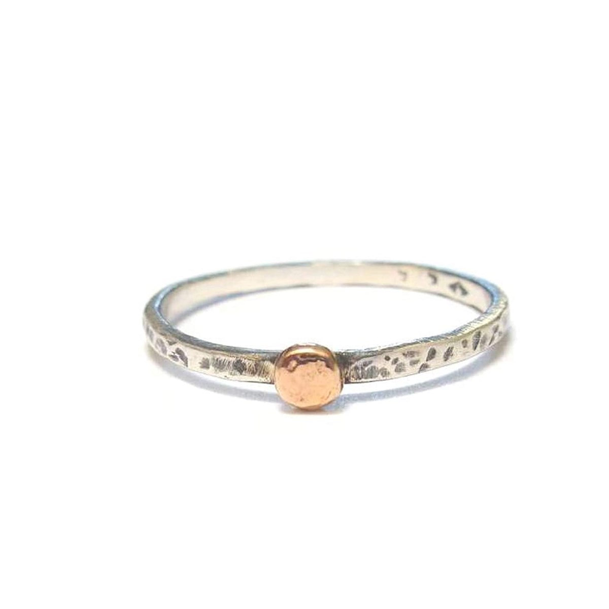 Bague Arembepe Argent 925 et Or 9 K