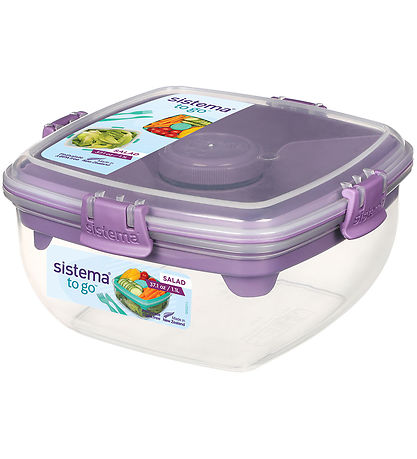 Sistema Brotdose - Salad To Go 1,1 L - Lila
