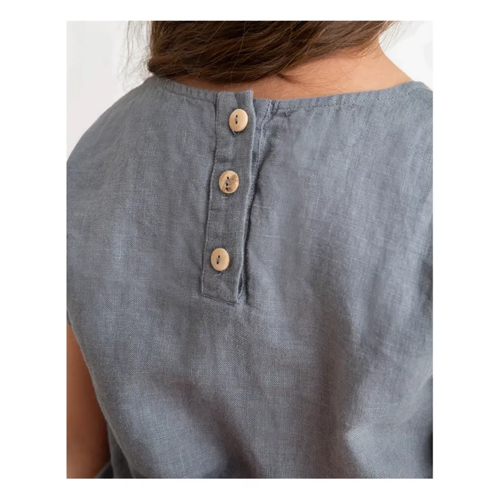 Matona T-Shirt Lin | Bleu gris