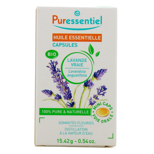 Puressentiel capsules huile essentielle lavande vraie - Stress, insomnie