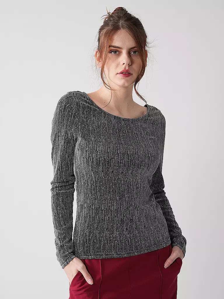 SELECTED FEMME Langarmshirt SLFANITA schwarz