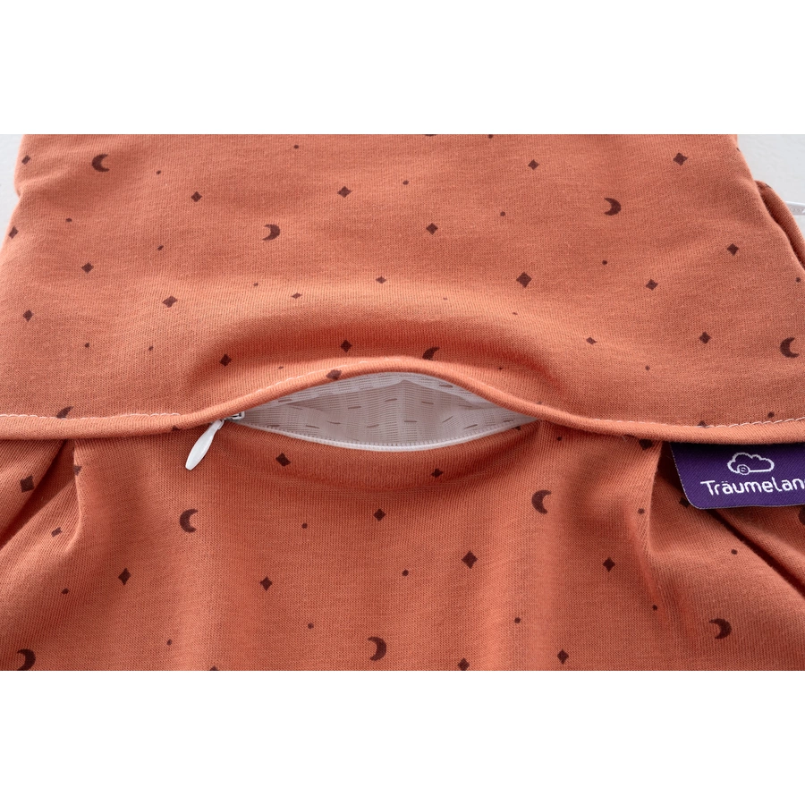 Träumeland Schlafsack 3-tlg. Liebmich Moon rost