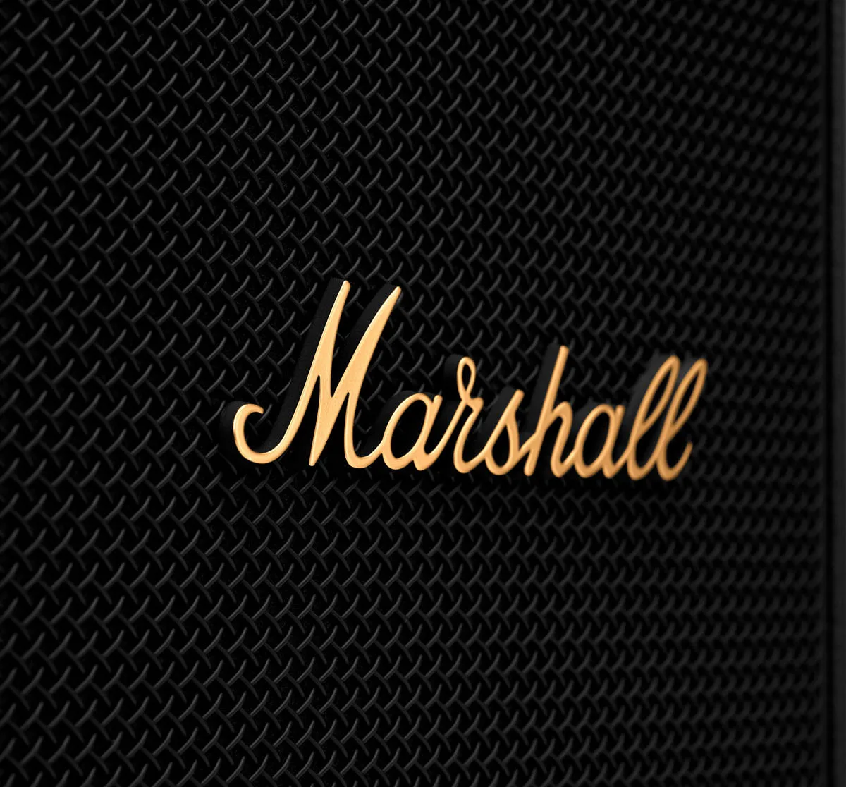 Marshall Tufton Black and Brass Enceintes Bluetooth portables