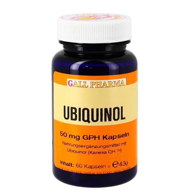Ubiquinol 50 mg GPH Kapseln, 60 St