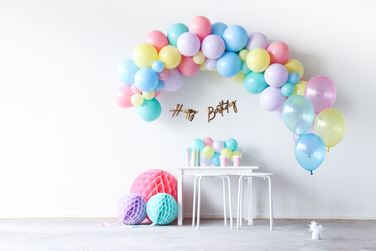Gekleurde Ballonnen Pastel 13cm 50st