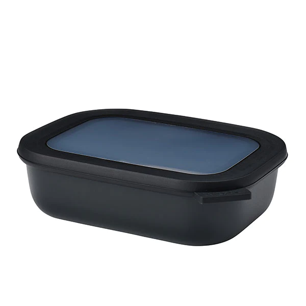 Bol multifonction rectangulaire Cirqula 1000 ml Nordic Black Mepal