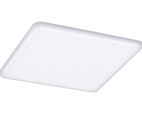 LED inbouwpaneel IP44 17W 1400 lm 3000K 18,5x18,5 cm Inbouwdiameter 4,5-19 cm Veluna VariFit satijn 230V