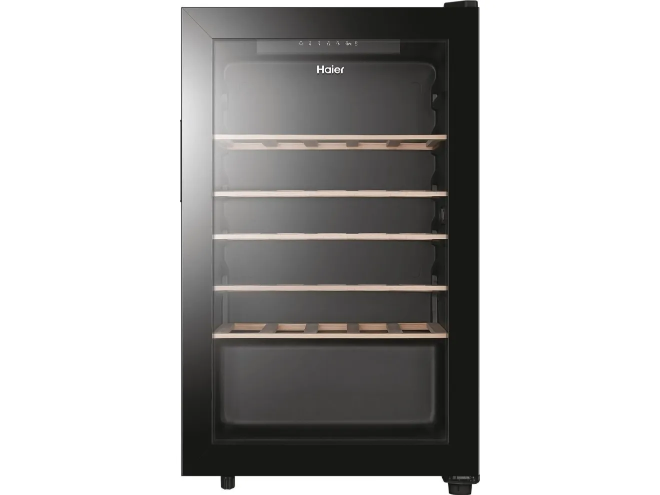 Haier HWS33GG - Vinkøler - bredde: 49.9 cm - dybde: 45.5 cm - højde: 83 cm - 93 liter - Klasse G - sort