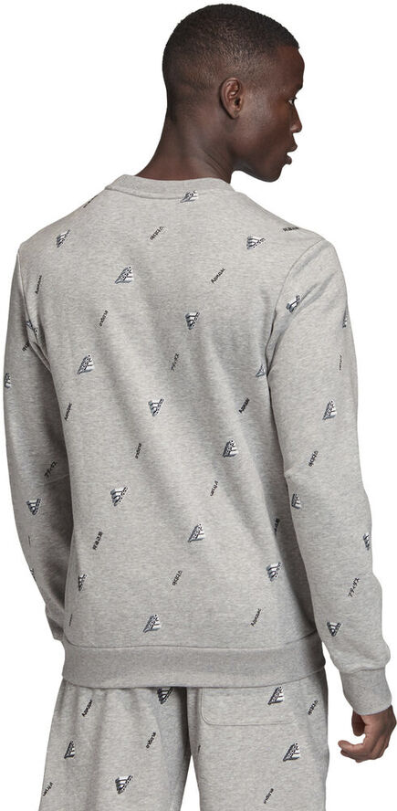 adidas Must Haves Graphic Crew sweatshirt Grå