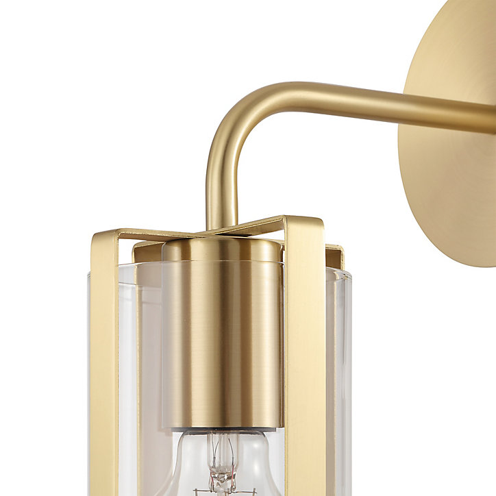 Applique murale incandescent Saiphi GoodHome E27 or brillant