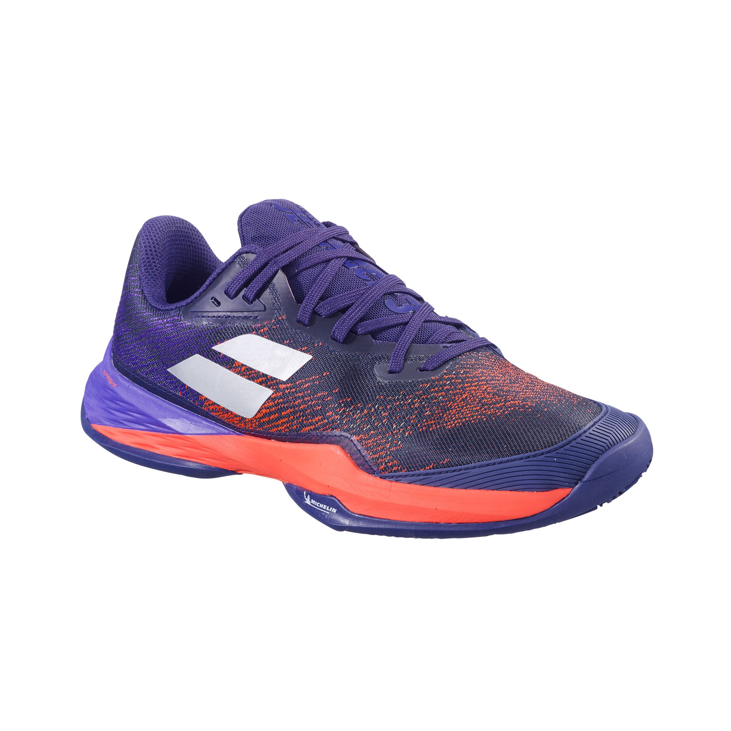 Babolat Jet Mach 3 Chaussure Terre Battue Hommes - Bleu , Corail