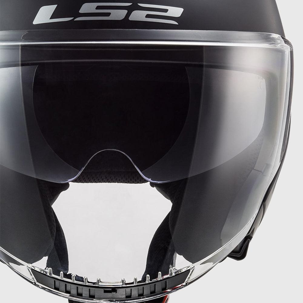 Casque Moto Jet LS2 Copter Matt Black