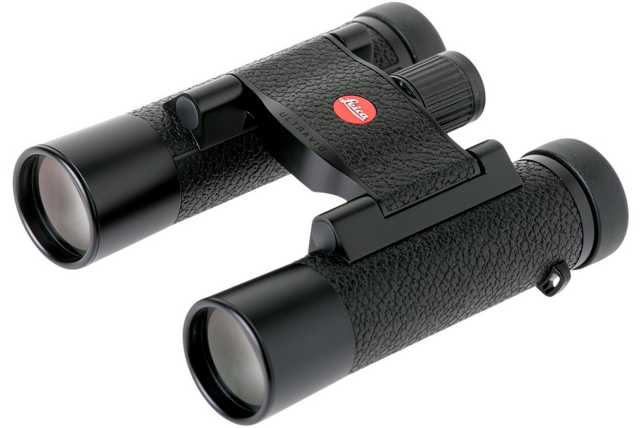 Leica ULTRAVID 10x25 verrekijker, zwart, lederen bekleding
