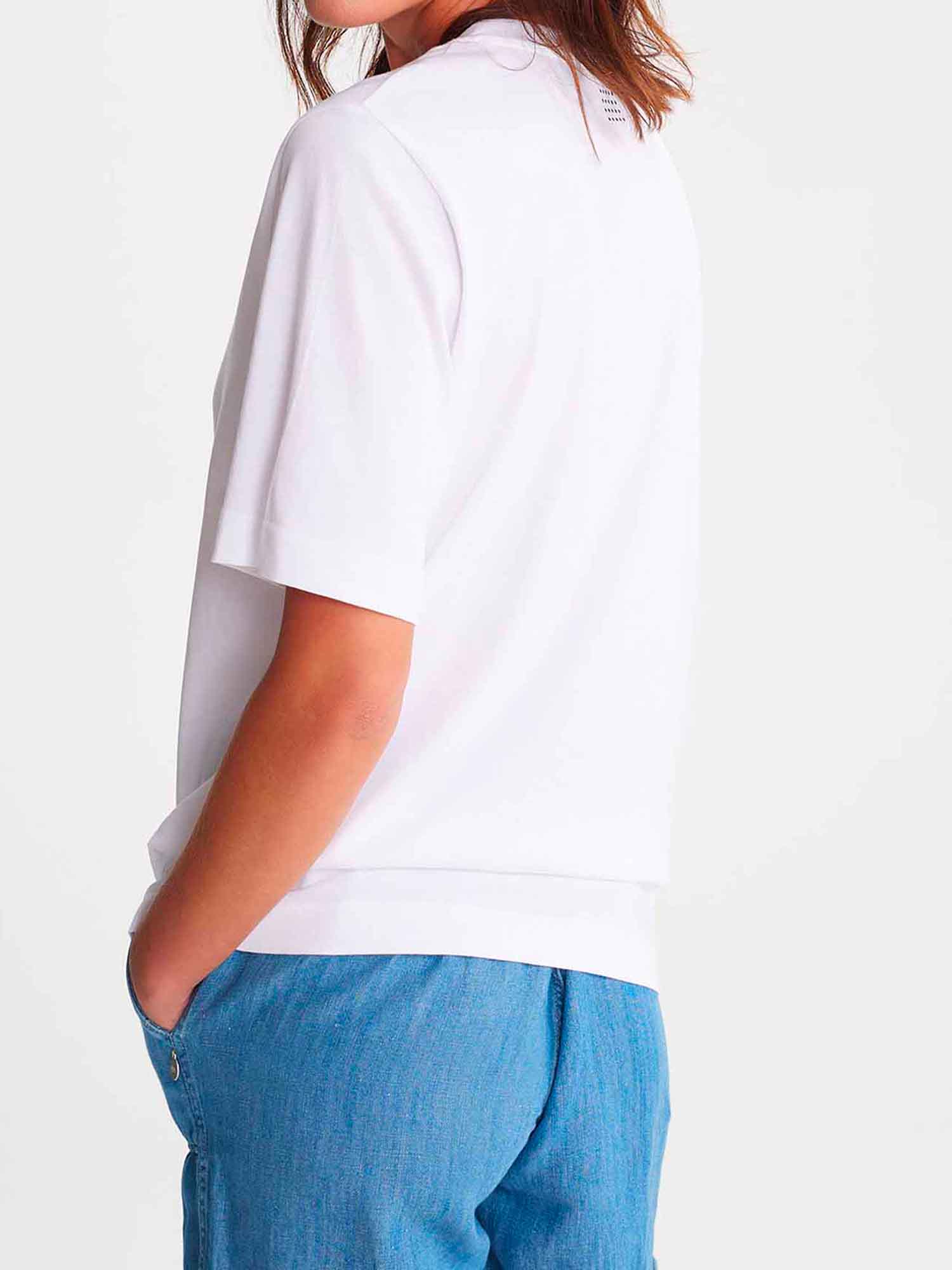 Tee Shirt Femme Coton Biologique Blanc