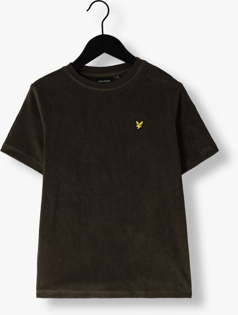 LYLE & SCOTT olijf lyle & scott t-shirt towelling t-shirt