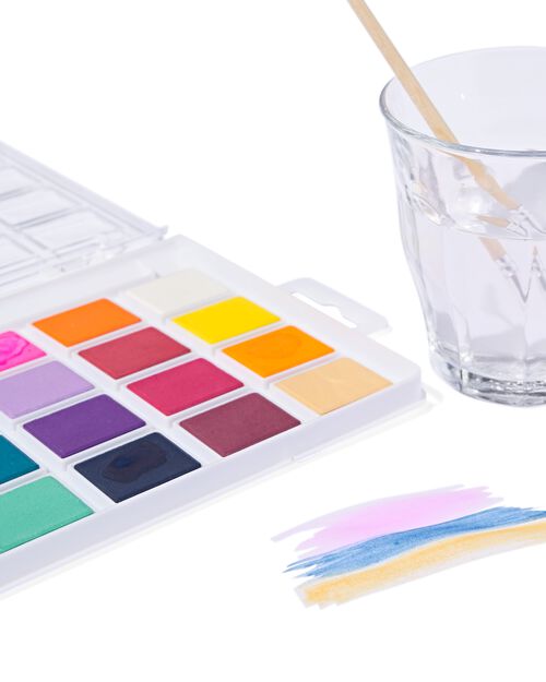 kit de peinture aquarelle 25 pièces