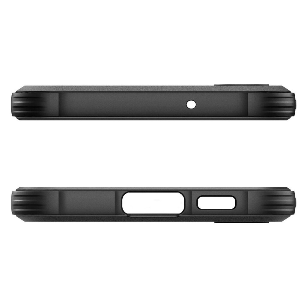 Samsung Galaxy S23 5G Rugged Armor Hybrid Case Hülle (ACS05711) - Schwarz (Matt)