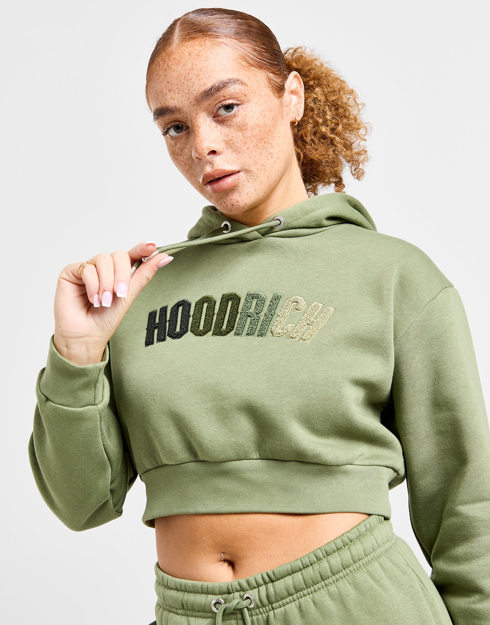 Hoodrich Sweat à Capuche Court Kraze Femme