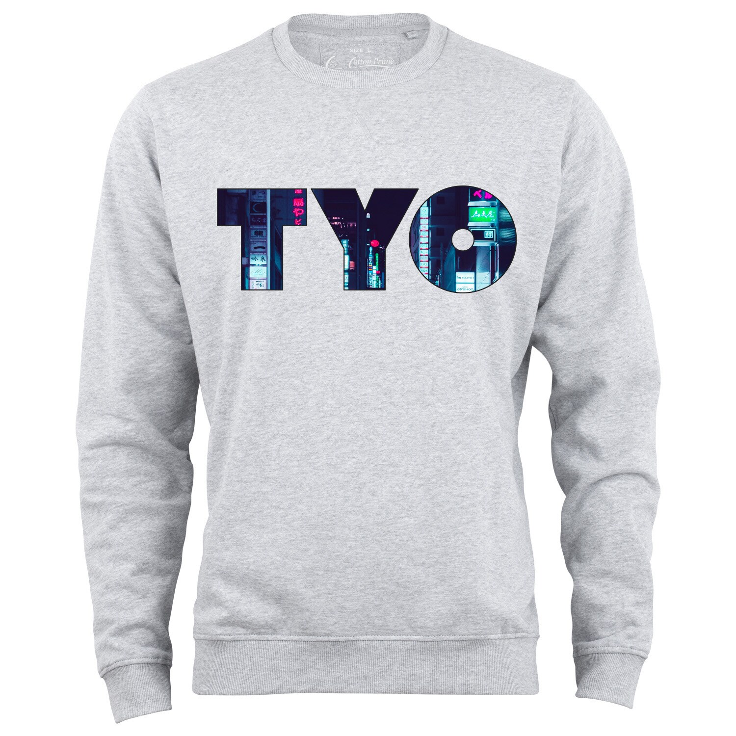 Cotton Prime® Sweatshirt Skyline Tokio - Weltenbummler Kollektion