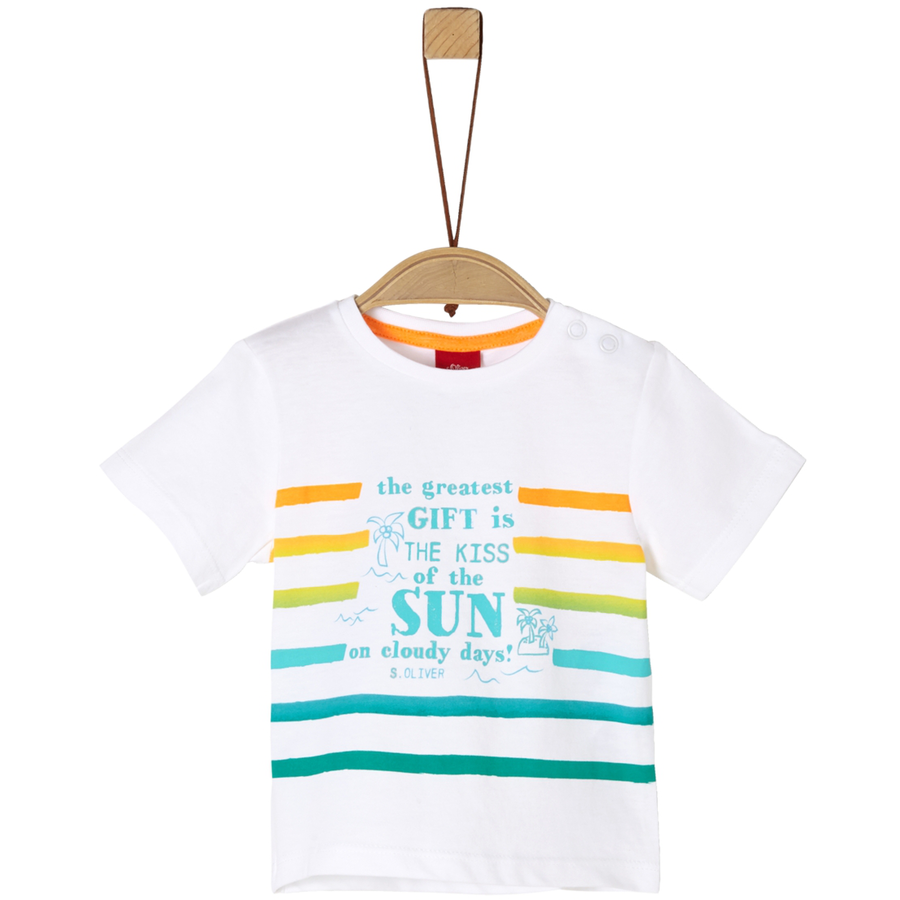 s.Oliver T-Shirt white