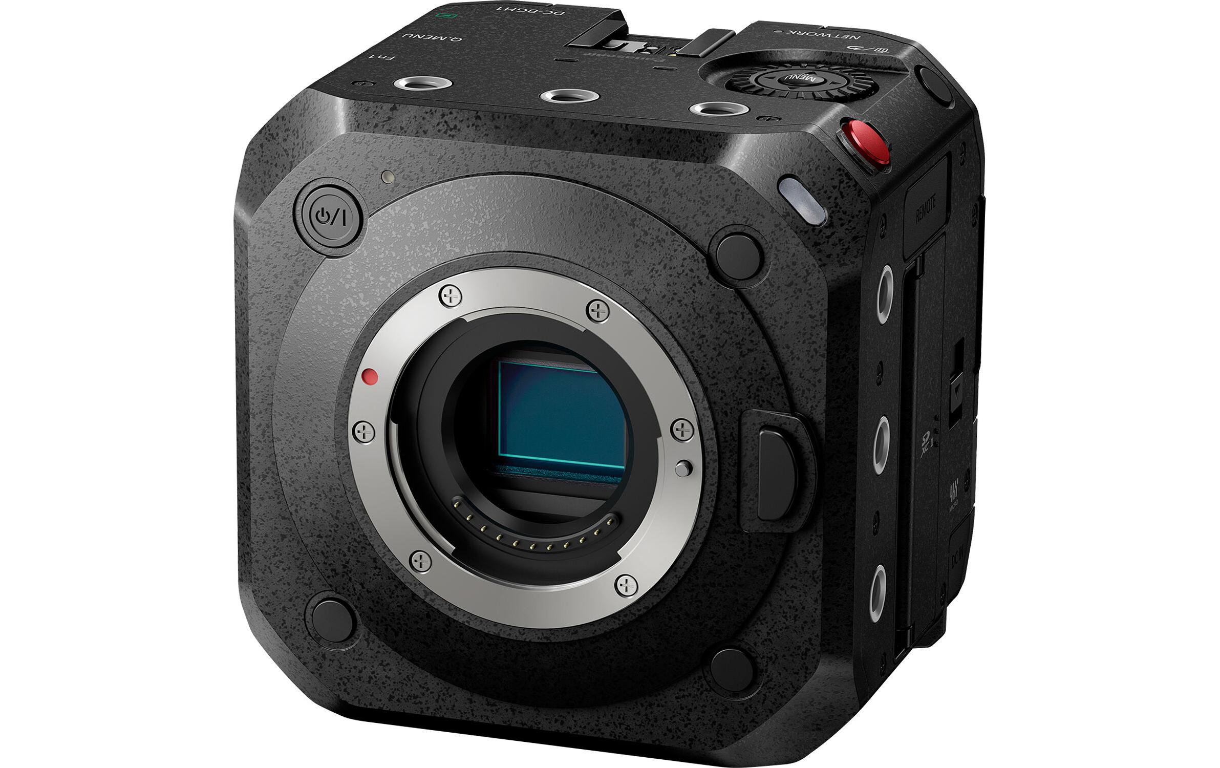 Fotokamera LUMIX DC-BGH1 Body<br>Spiegellose Kino- und Live-Kamera im Box-Style