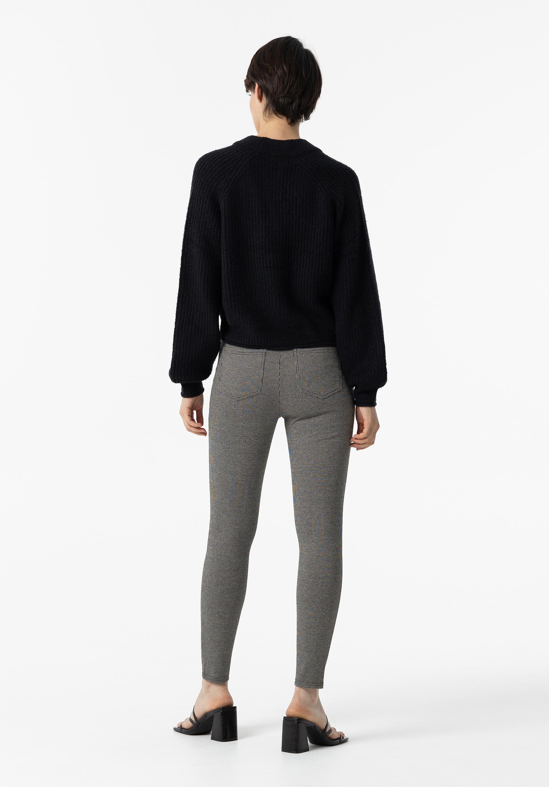Leggings Efeito Push-up Pata de Galo
