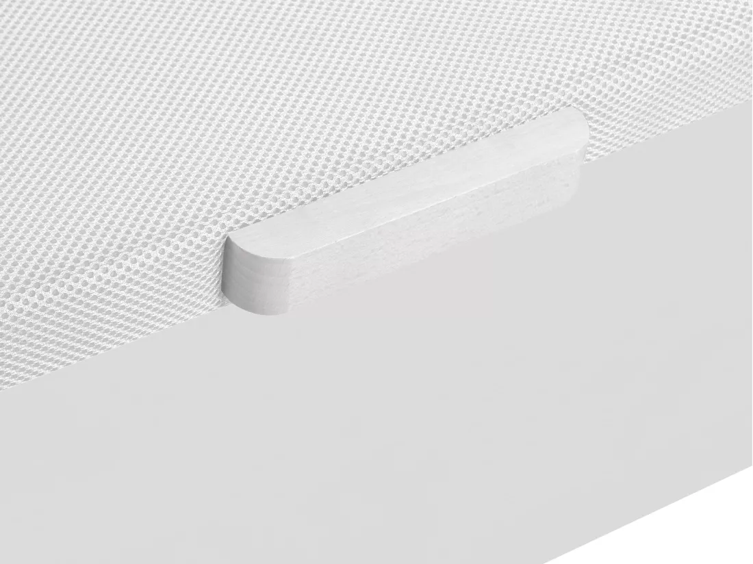 Sommier coffre 140 x 190 cm - Blanc mat - HESTIA de YSMÉE