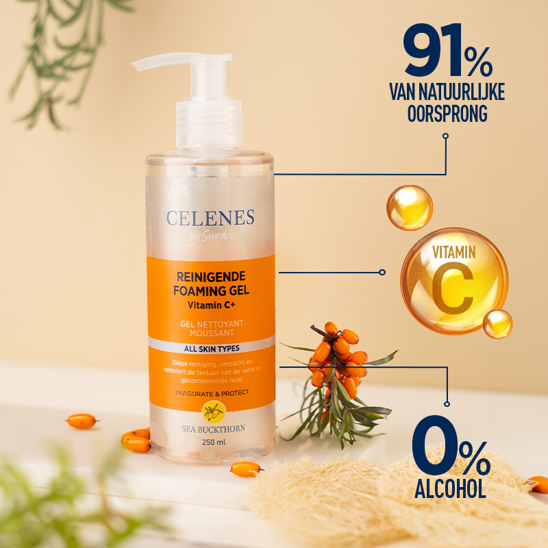 Celenes Sea Buckthorn Cleansing Gel (250 ml)