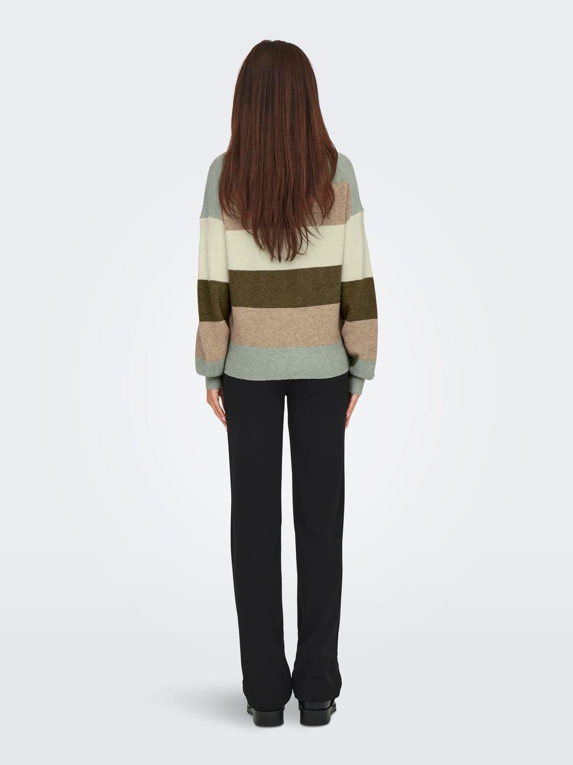 ONLATIA Strickpullover Hedge Green
