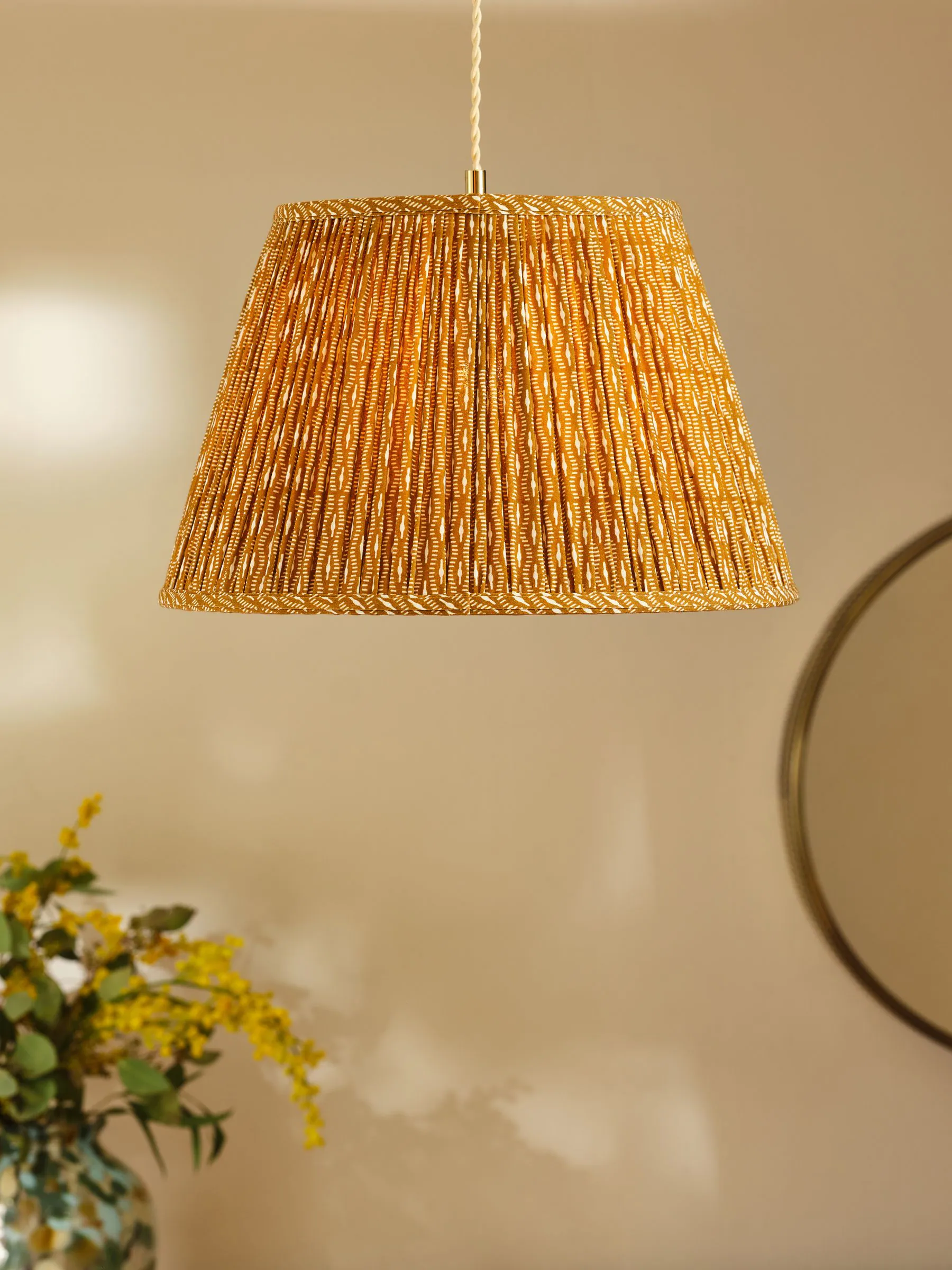 Easy Fit Ditsy Lamp Shade