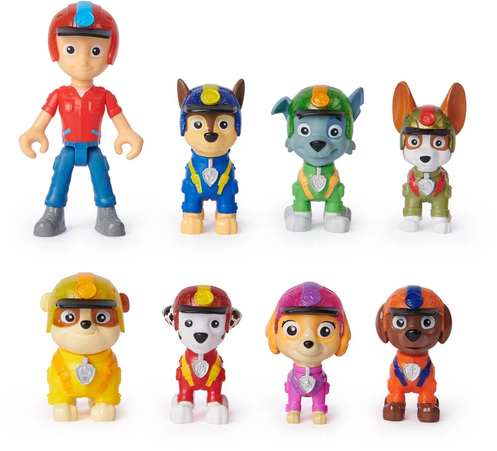 PAT'PATROUILLE - MULTIPACK FIGURINES JUNGLE PUPS