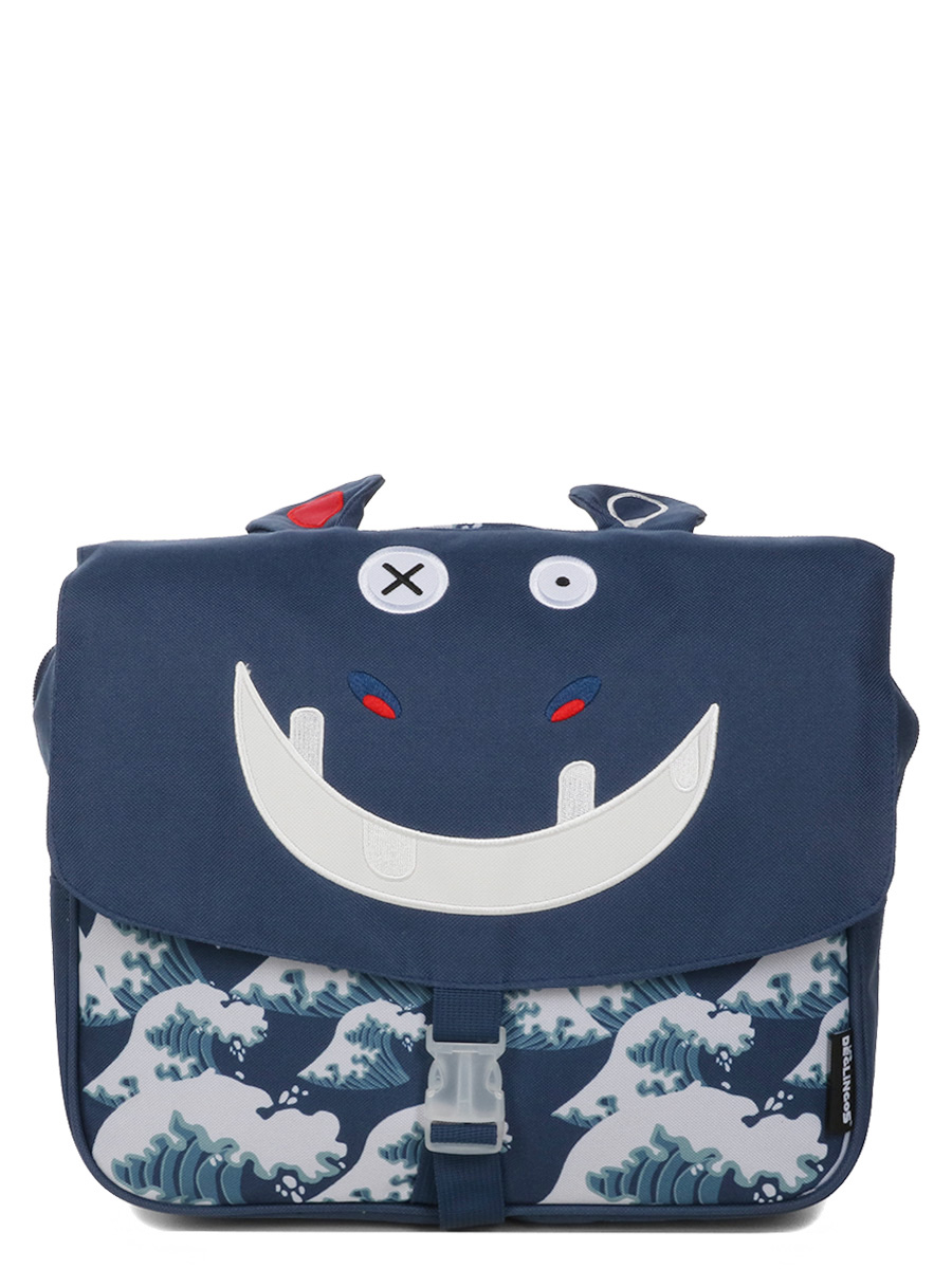 Cartable Les DÀglingos Hippipos L'Hippopotame 32 cm
