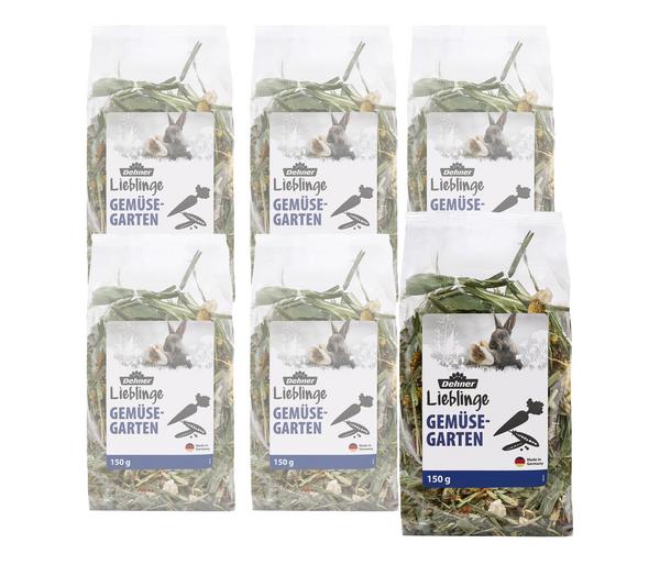 Dehner Lieblinge Gemüse-Garten, 6x150 g