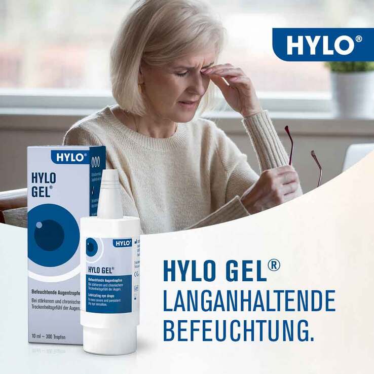 HYLO GEL Augentropfen, 2x 2x10 ml