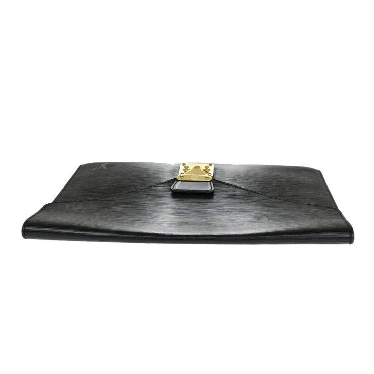 Louis Vuitton Vintage Louis Vuitton Clutch Black
