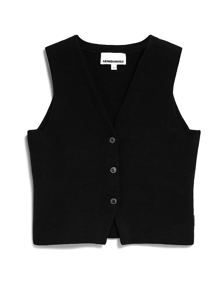 ARMEDANGELS Gilet MALKAA schwarz