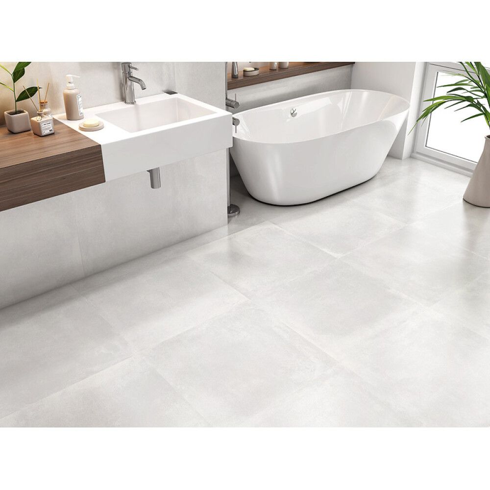 FLIS MADOX 60X60CM HVIT 1,46M²