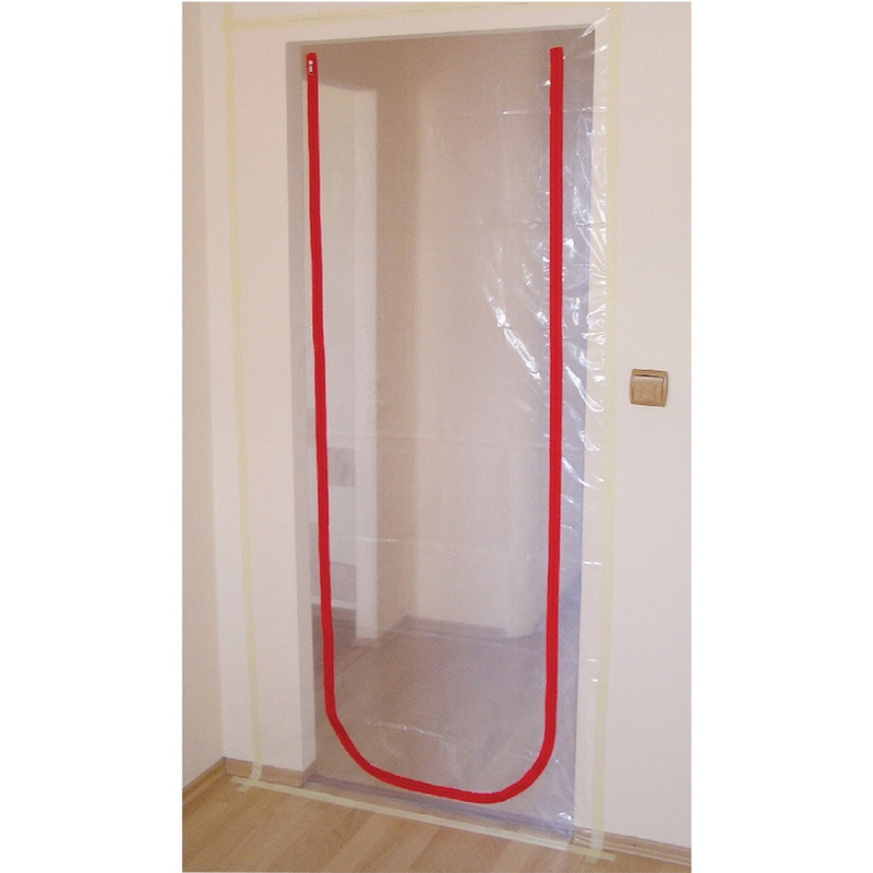 Super Prof STOFSTOP afsluitfolie met rits 2500x1100mm