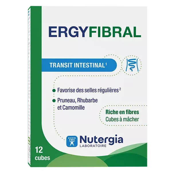 Nutergia Ergyfibral 12 cubos mastigáveis