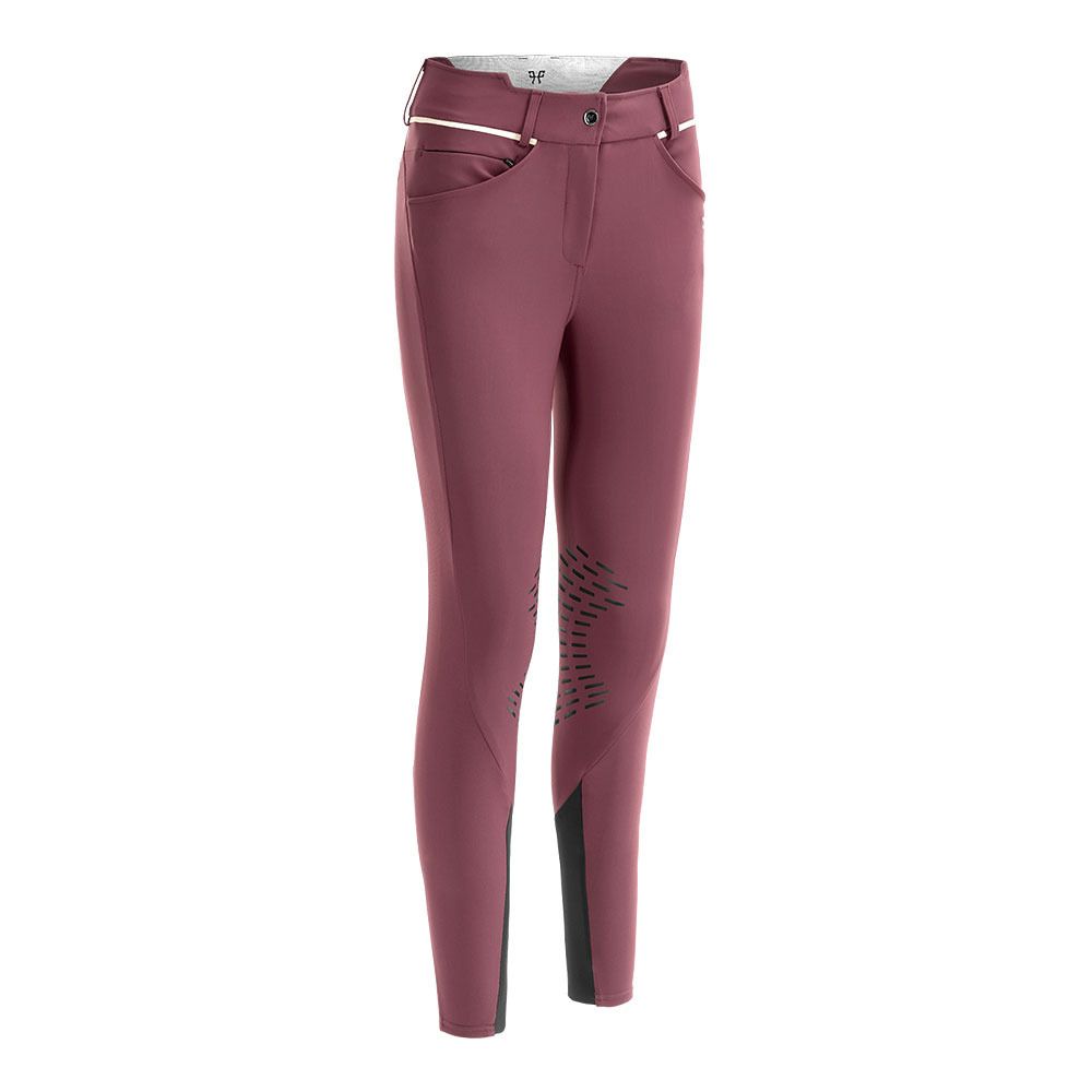 Horse Pilot X-DESIGN - Pantalon siliconé Femme burgundy