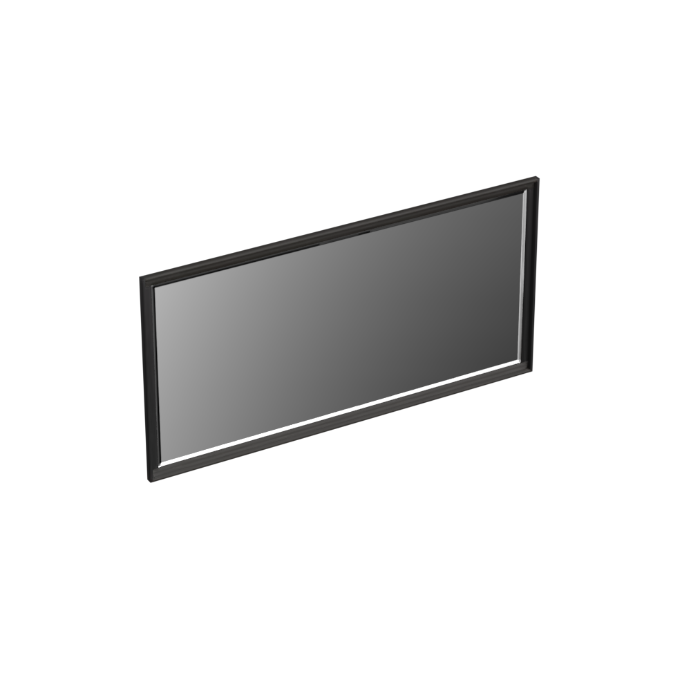 Forzalaqua Reno spiegel 160x80cm black oiled