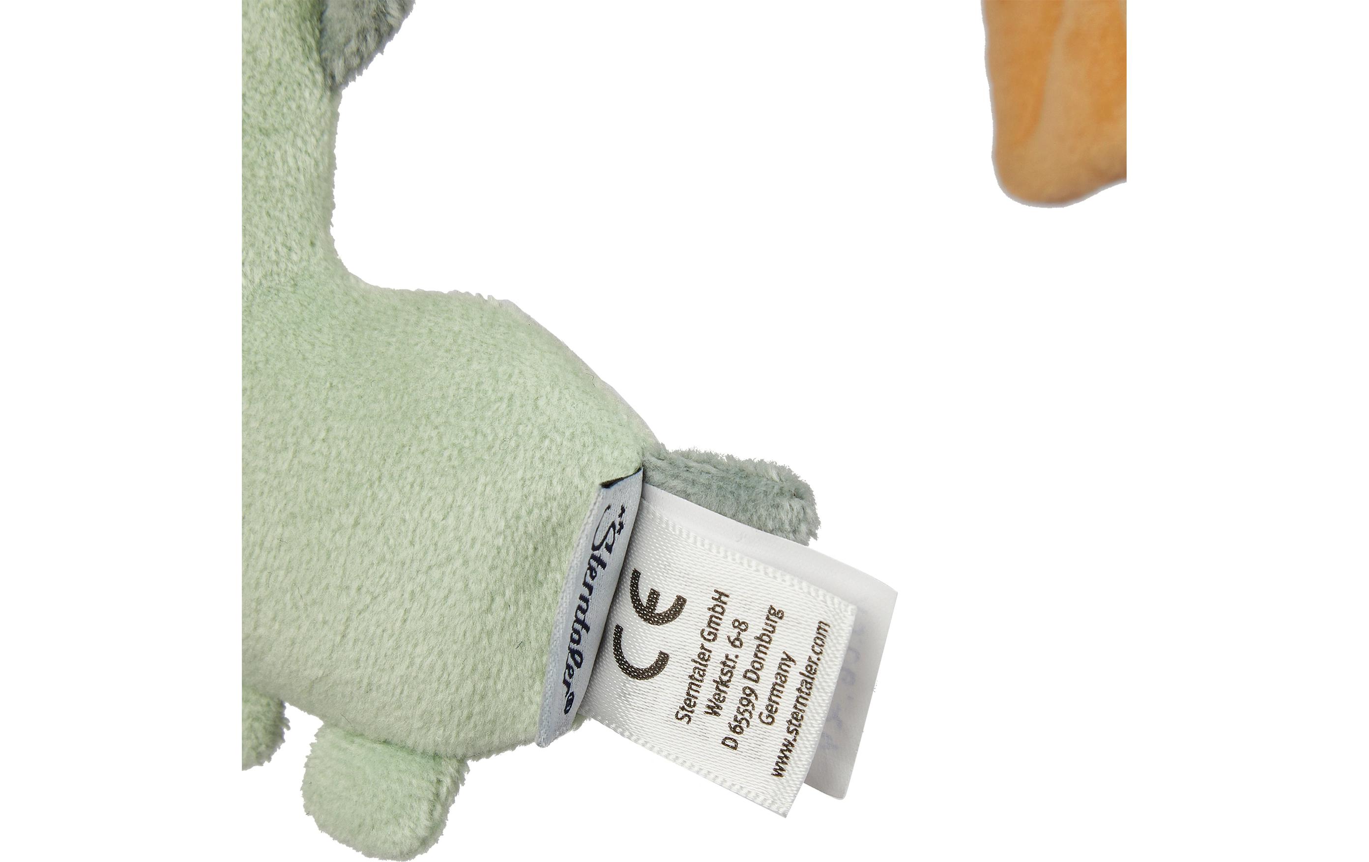 Mobile Dino Rexi Grün/OrangeWattiertes Mobile für Kinder