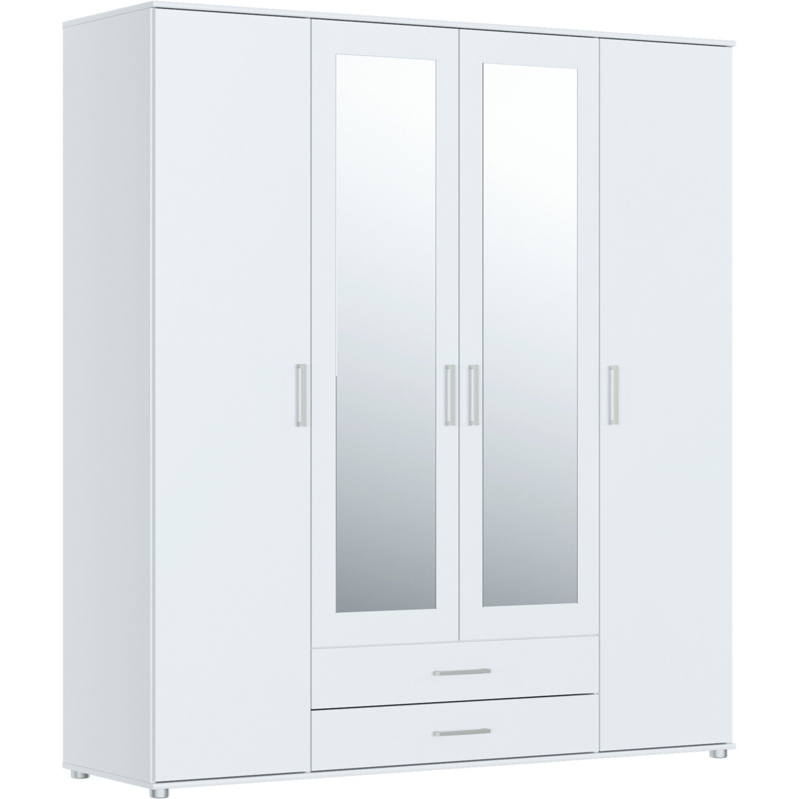 Schrank Bianca II, 4-türig, 182 x 201 cm