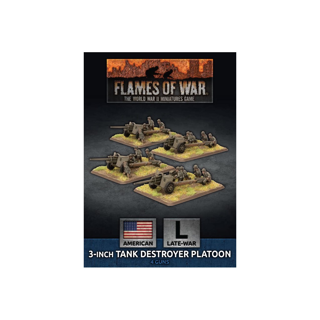 Flames of War - 3-inch Tank Destroyer Platoon